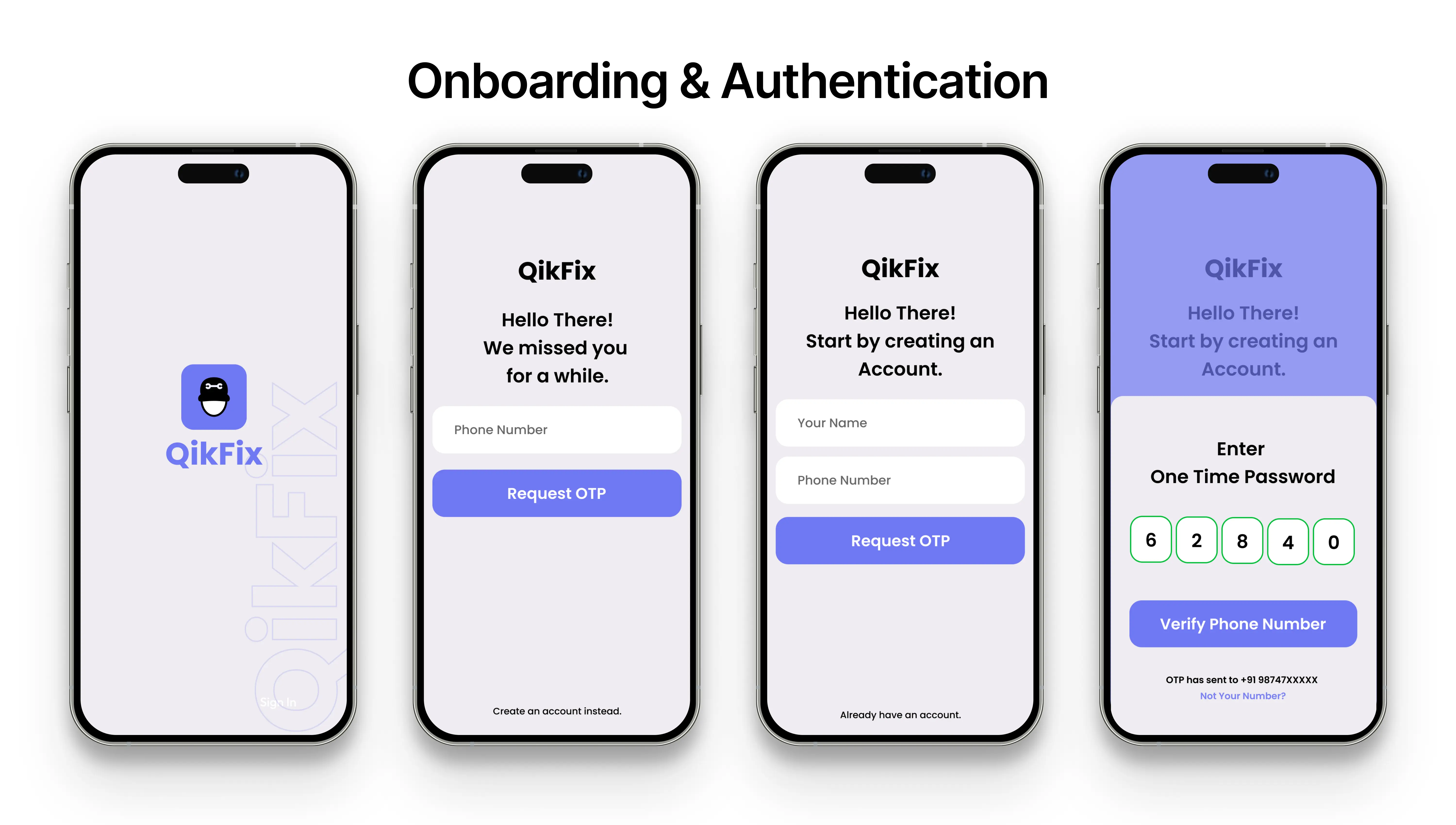 Onboarding & Authentication